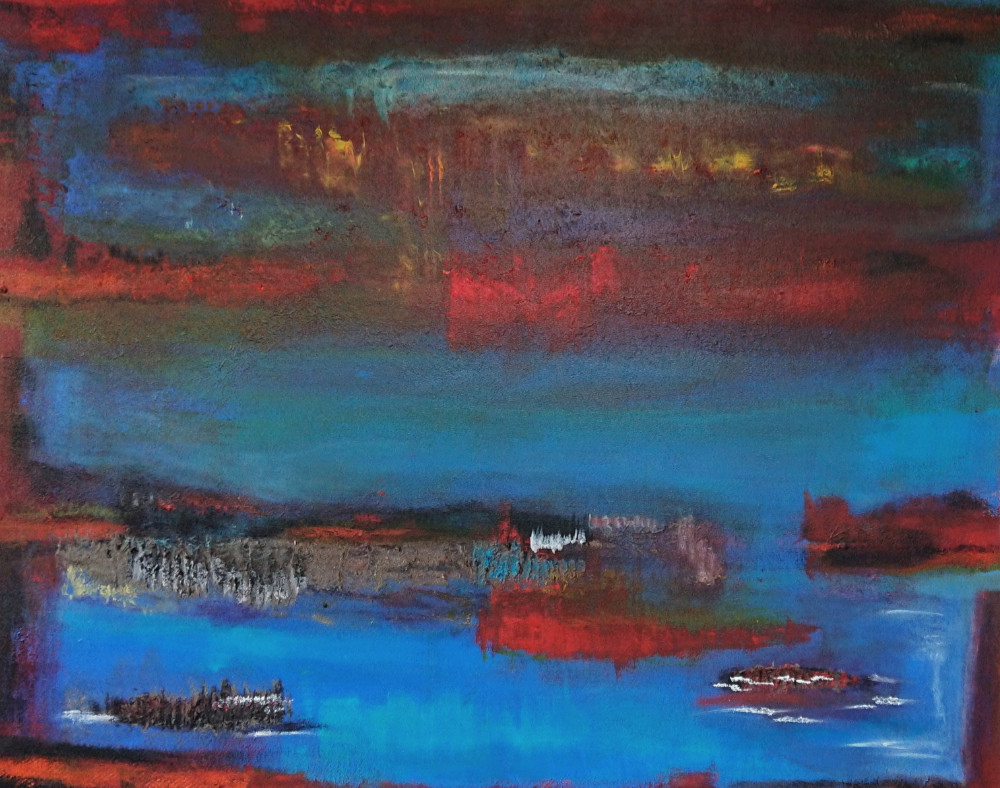 Abstrakte Landschaft