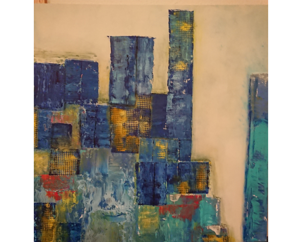 Großstadtdschungel 70x70 cm